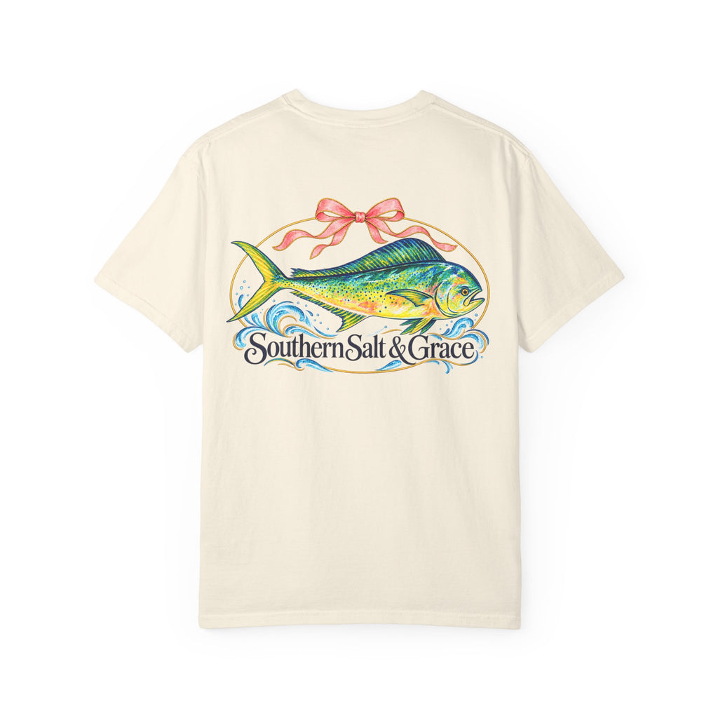 Mahi Mahi Gift Tee — "Southern Salt & Grace" Graphic T-Shirt