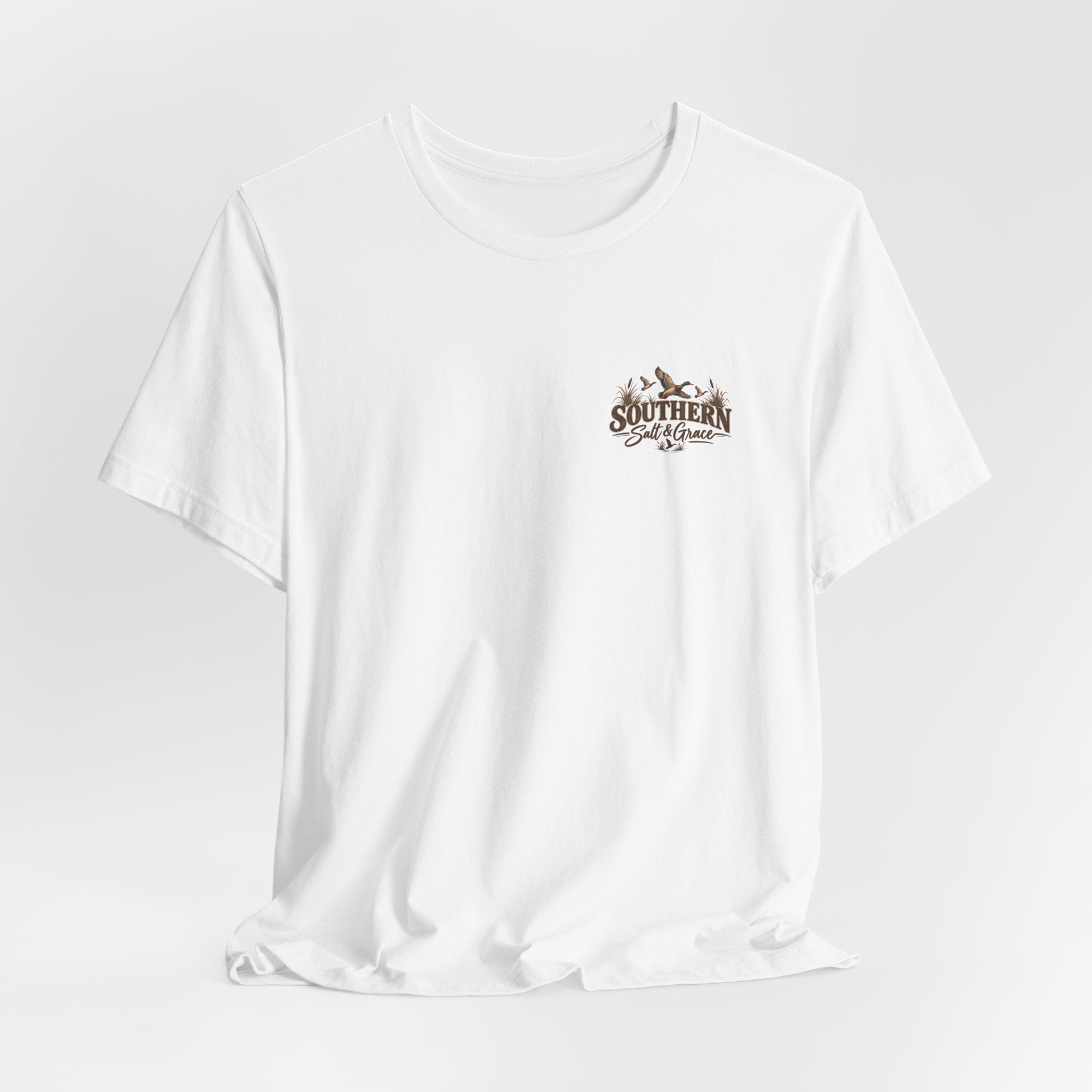 Marsh mornings yellow lab short sleeve