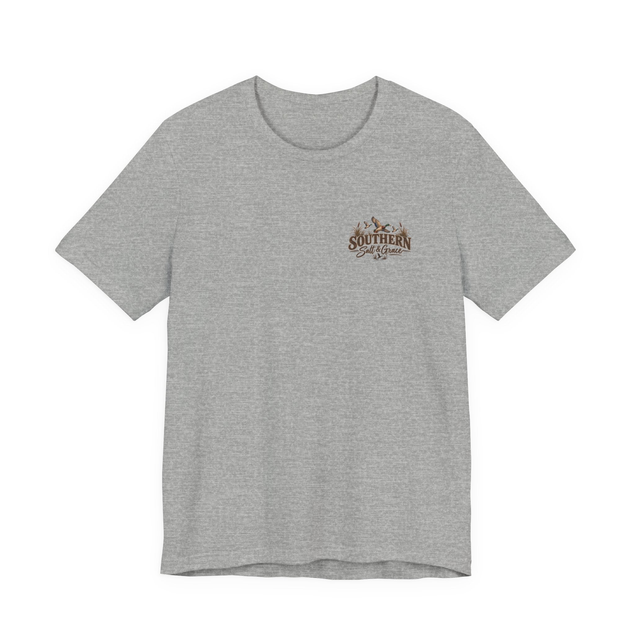 Marsh mornings yellow lab short sleeve