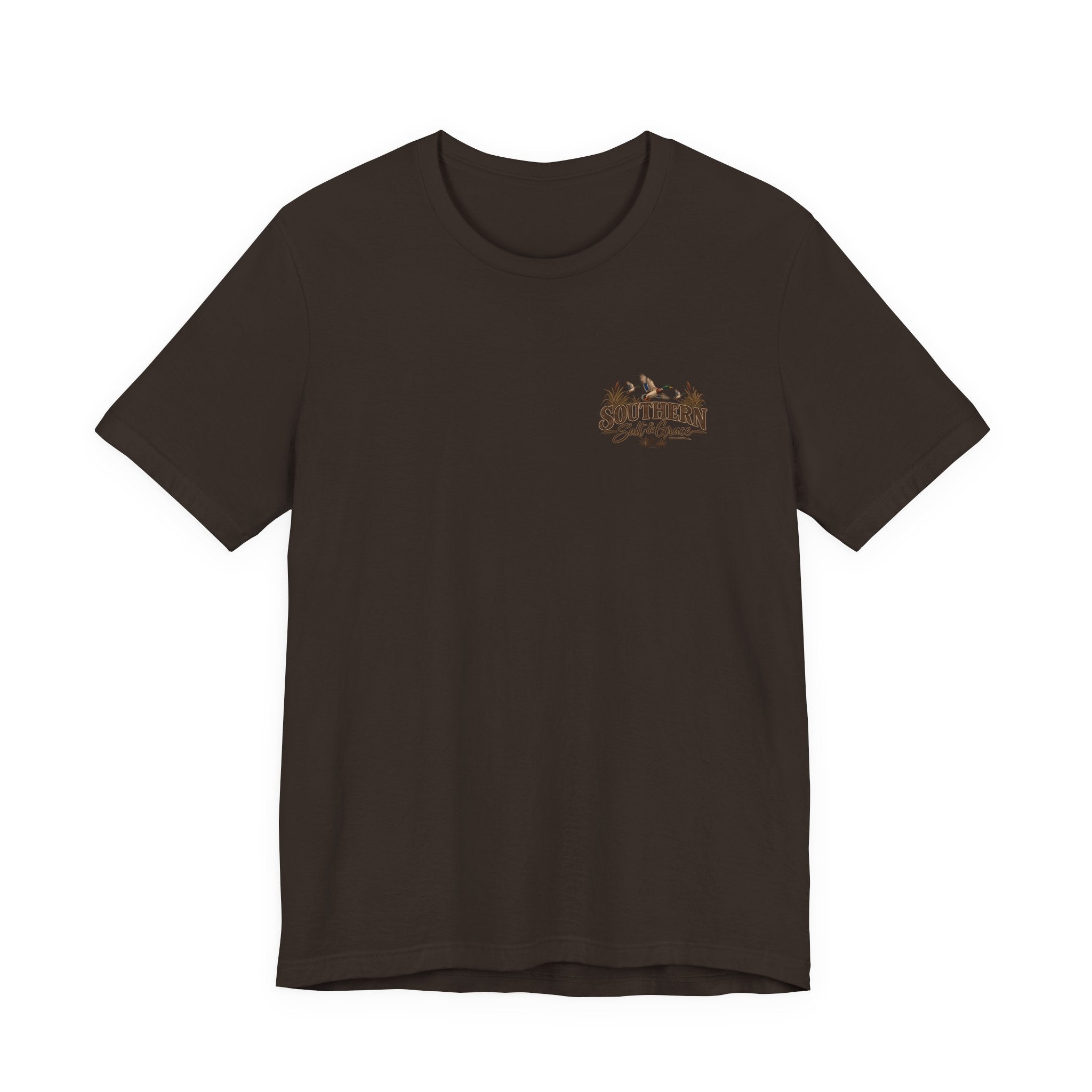 Marsh mornings yellow lab short sleeve