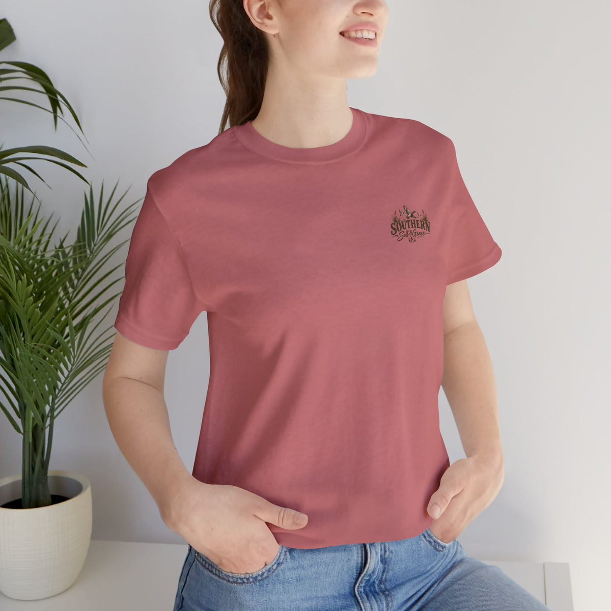 Backroads & Waterfowl Tee — Outdoor Hunting Duck Sunset Graphic T-Shirt