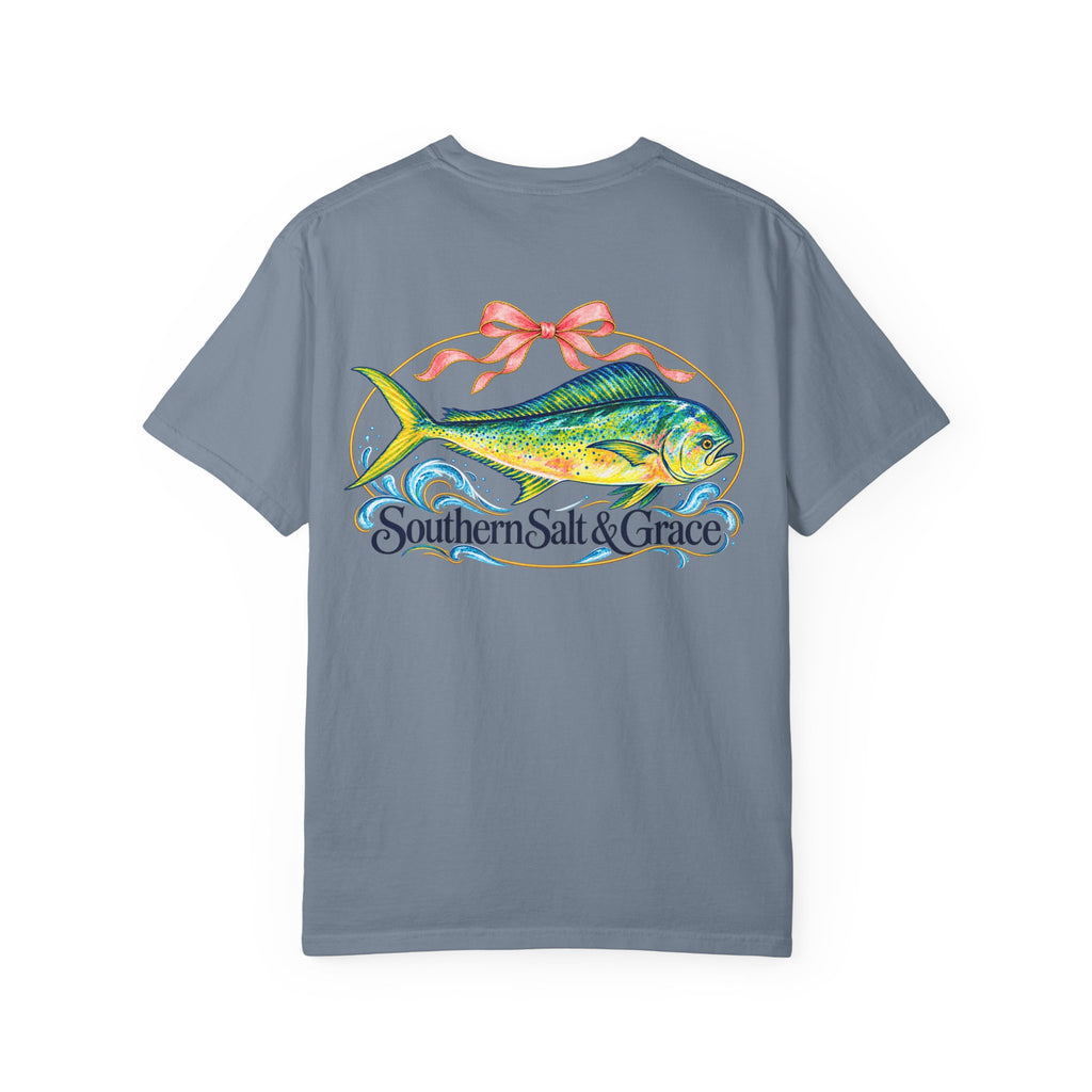 Mahi Mahi Gift Tee — "Southern Salt & Grace" Graphic T-Shirt