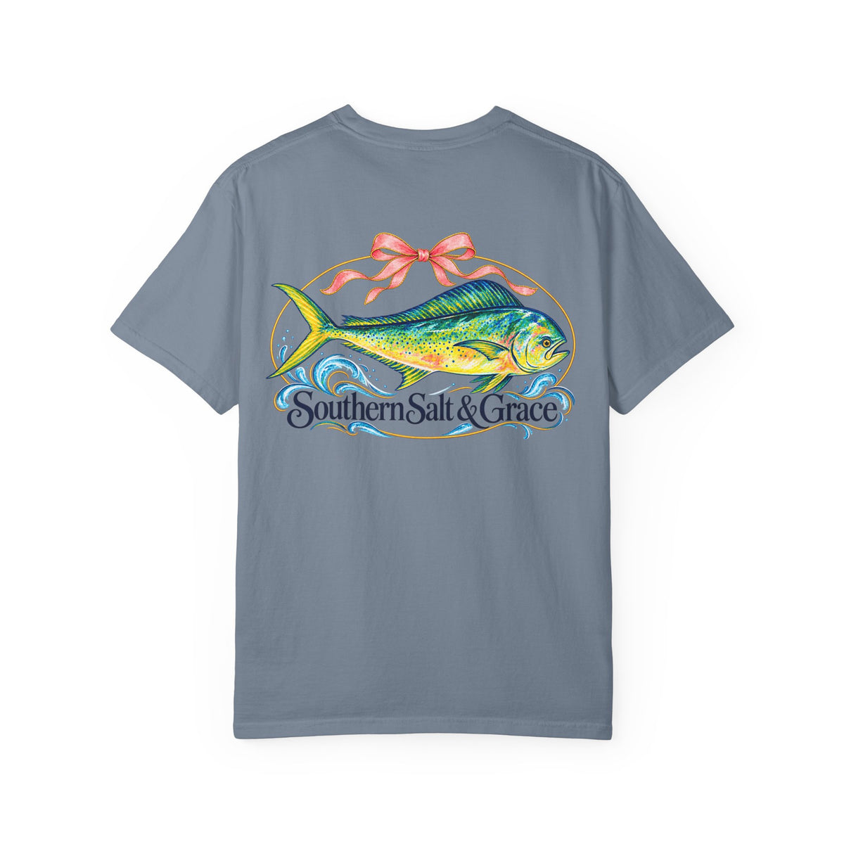 Mahi Mahi Gift Tee — "Southern Salt & Grace" Graphic T-Shirt