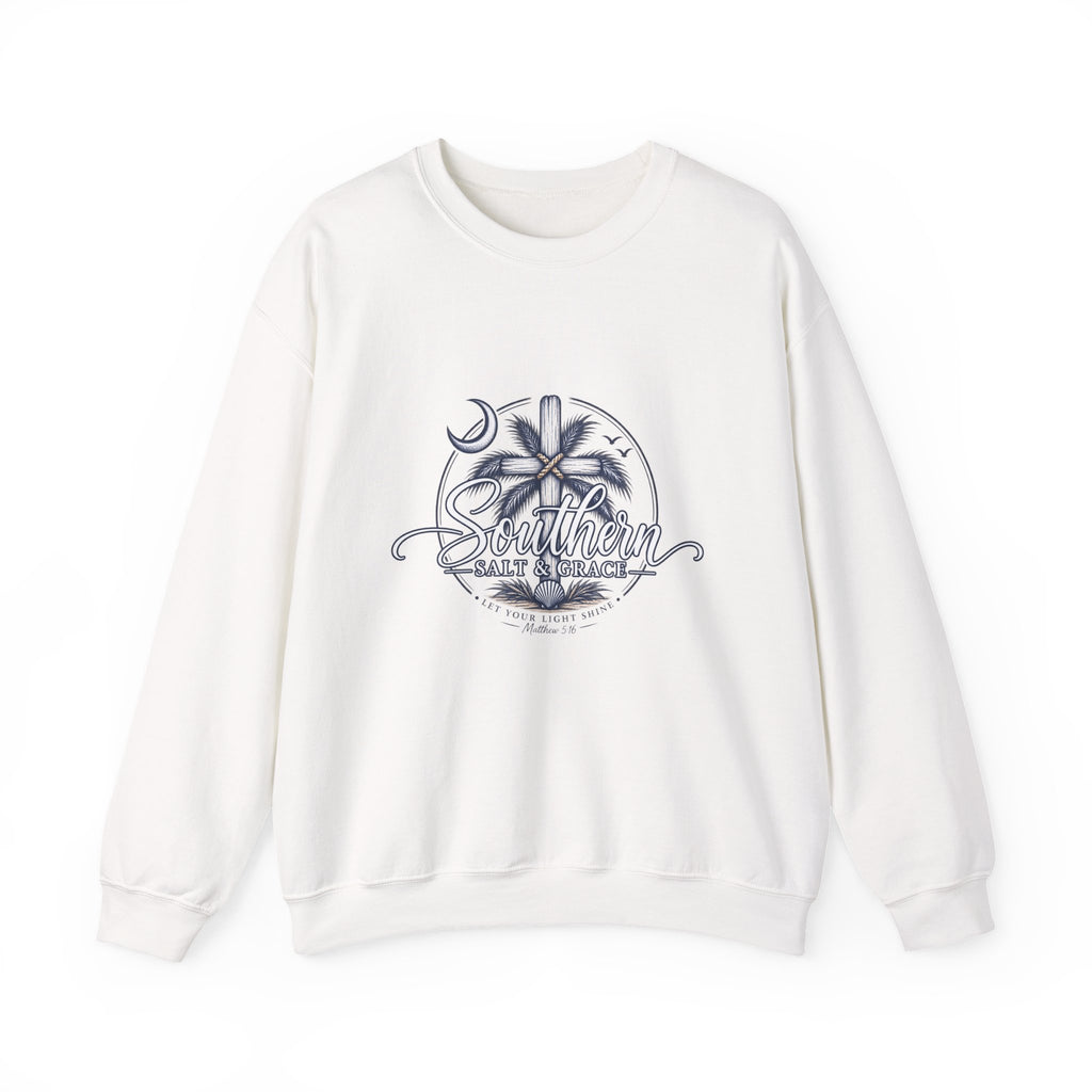 Southern Salt & Breeze Crewneck Sweatshirt — Coastal Palm Beach Vibes
