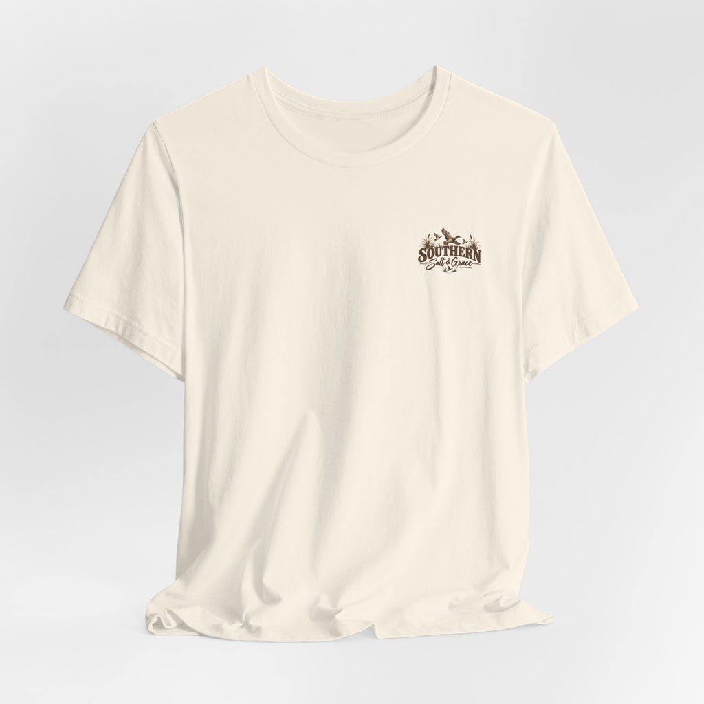 Waterfowl black lab short sleeve