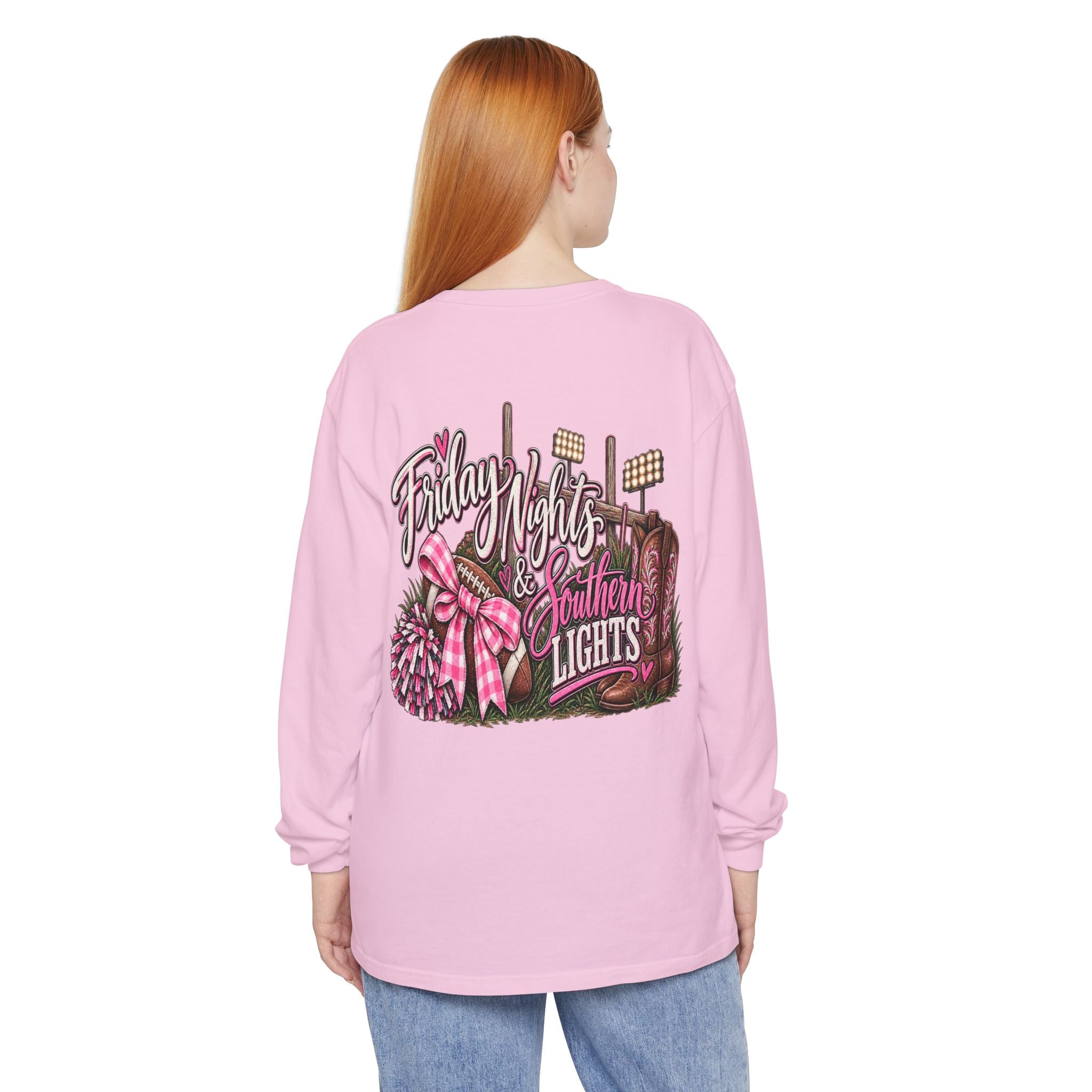 Friday Nights & Southern Lights Long Sleeve Tee