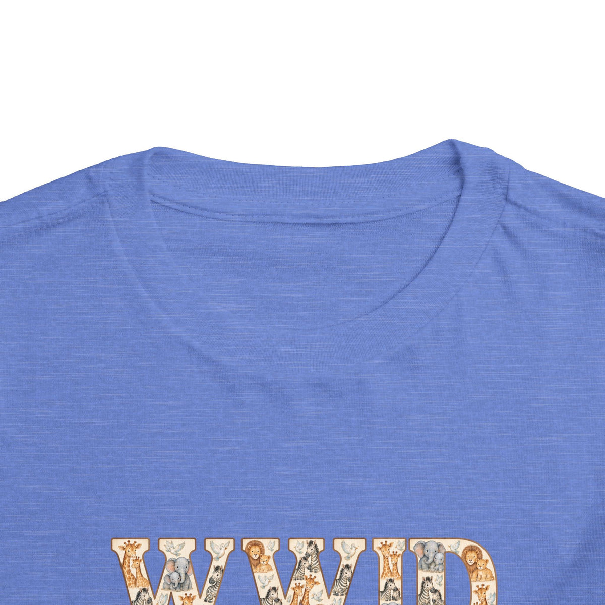 Toddler Short Sleeve Tee WWJD Noah’s Ark