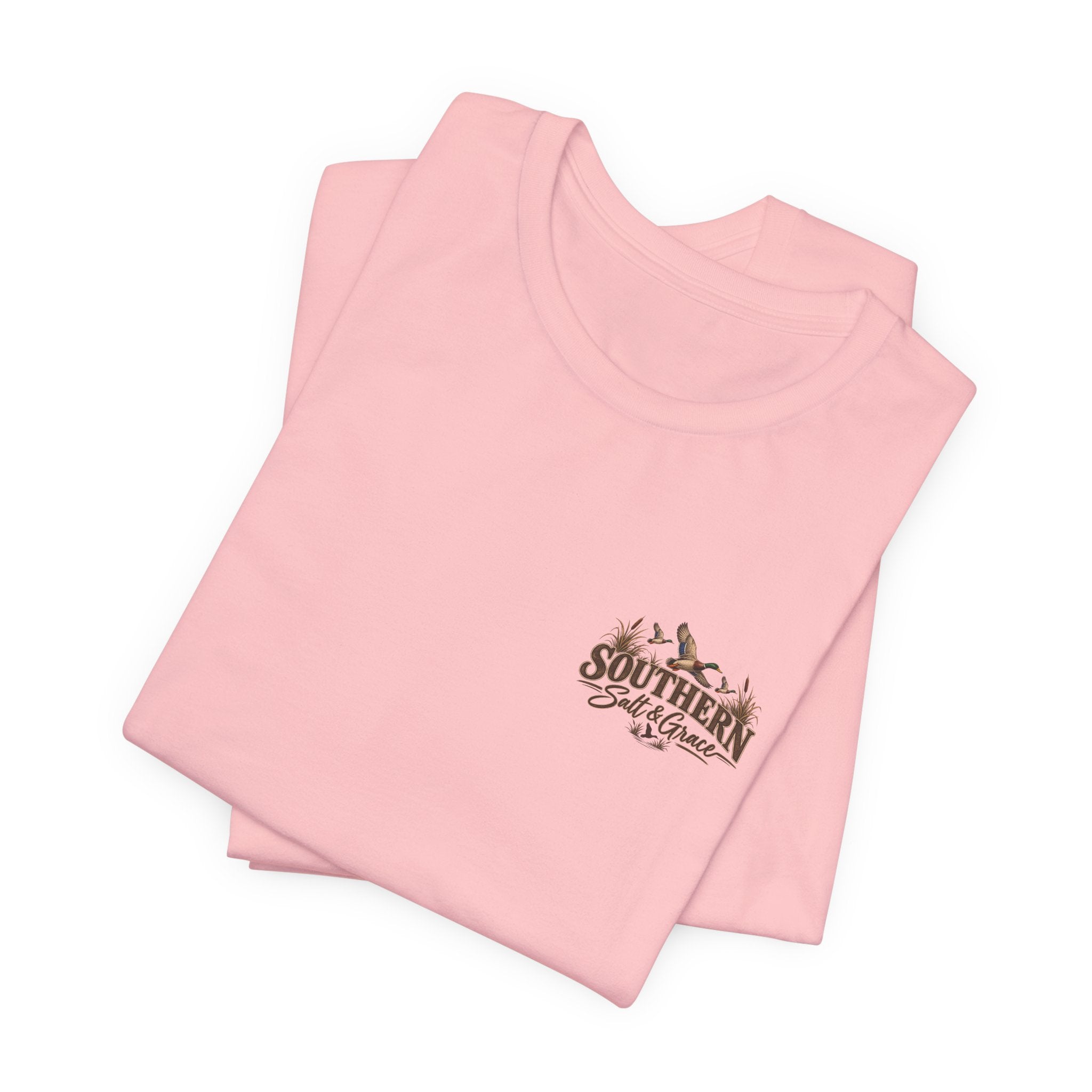 Marsh mornings yellow lab short sleeve