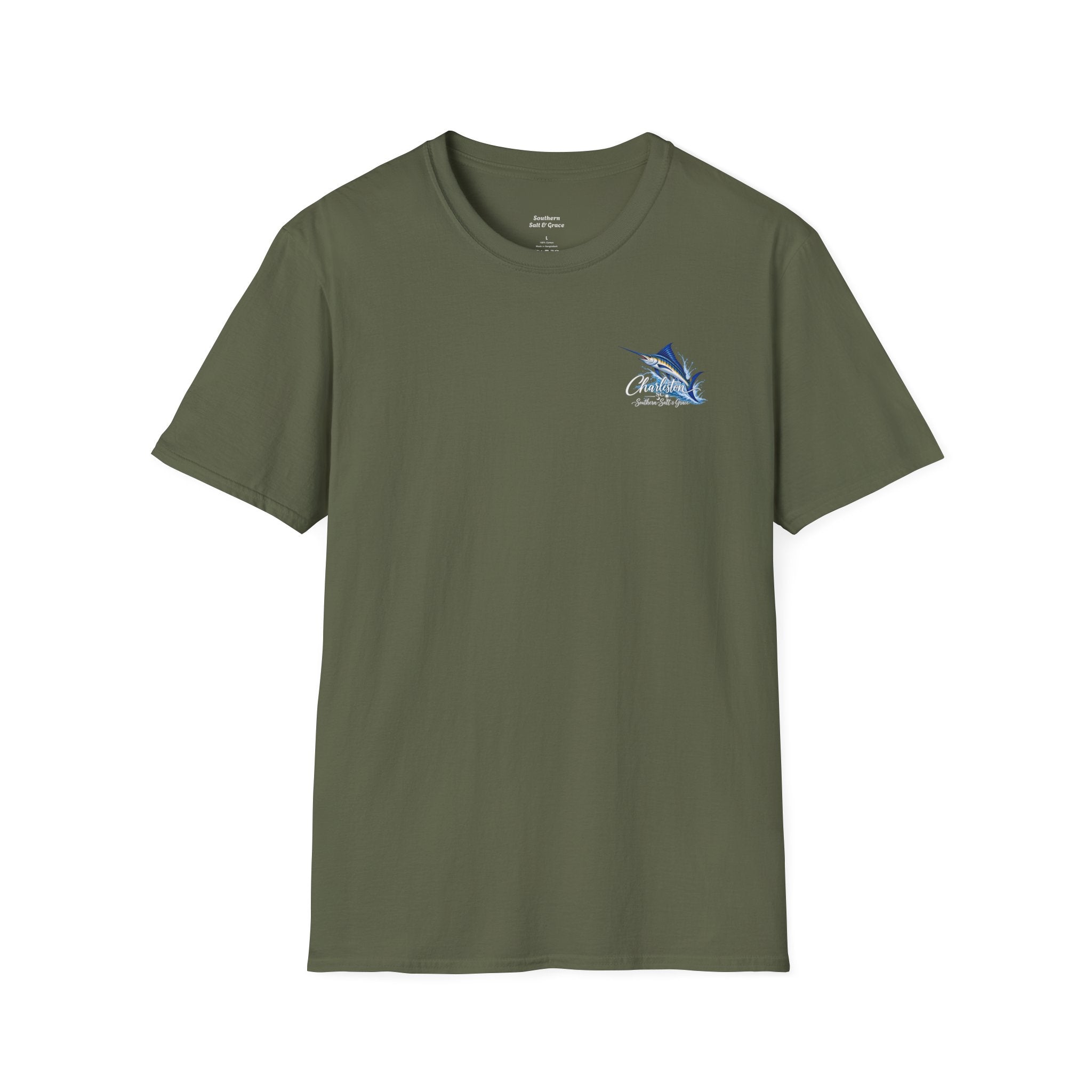 Marlin Coastal T-Shirt — Charleston Beach Vibes
