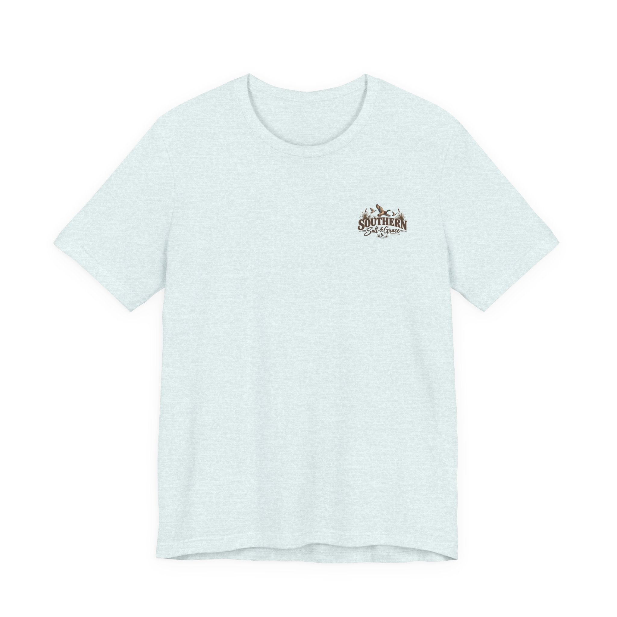Backroads & Waterfowl Tee — Outdoor Hunting Duck Sunset Graphic T-Shirt