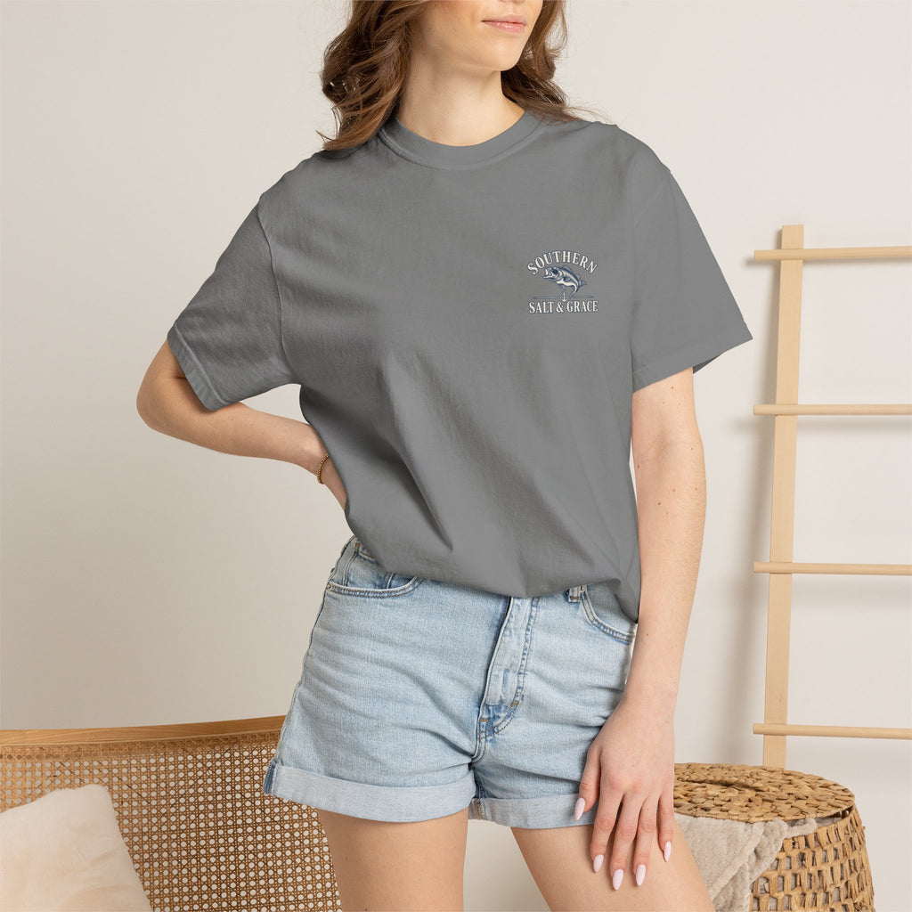 Southern salt and Grace fish t-shirt
