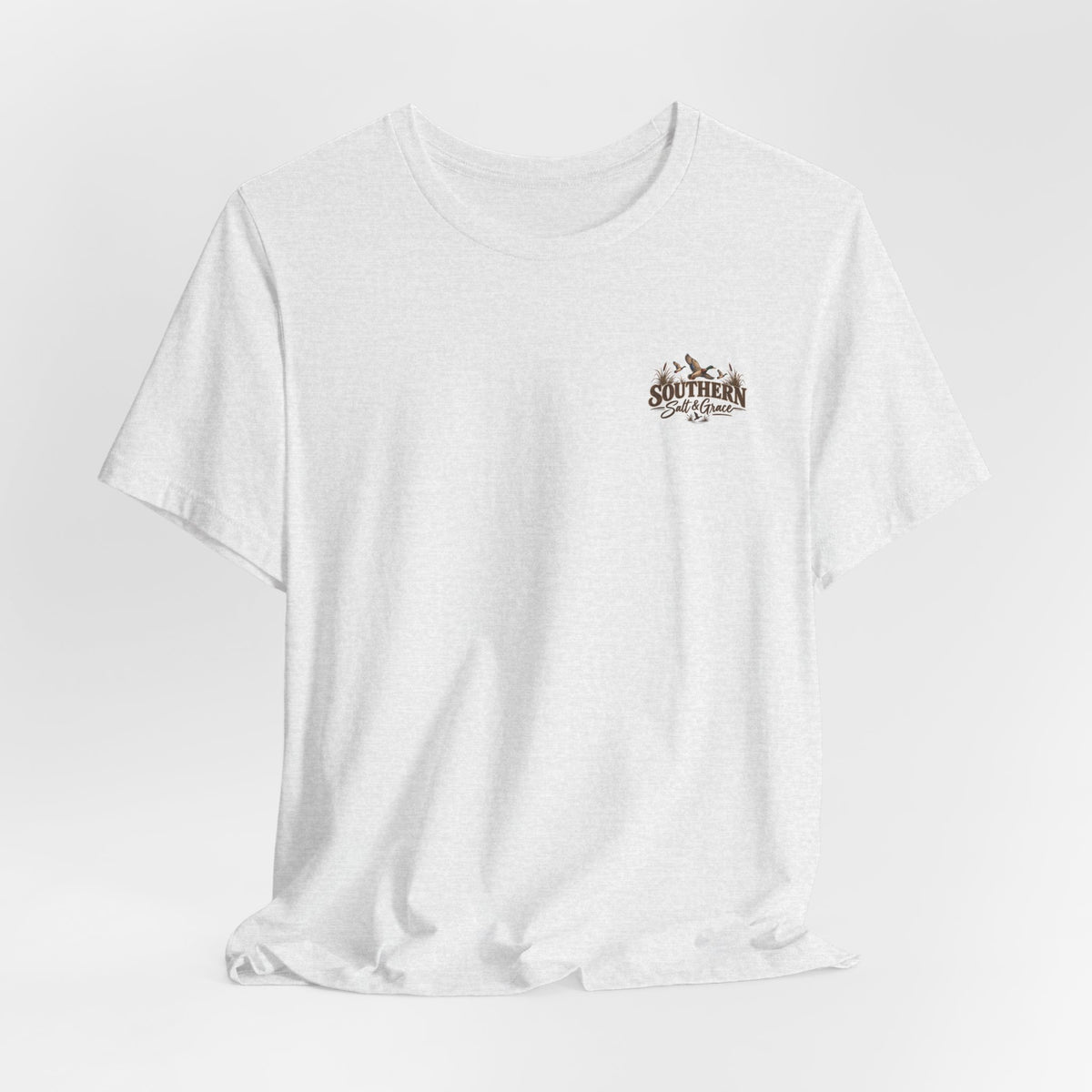Backroads & Waterfowl Tee — Outdoor Hunting Duck Sunset Graphic T-Shirt