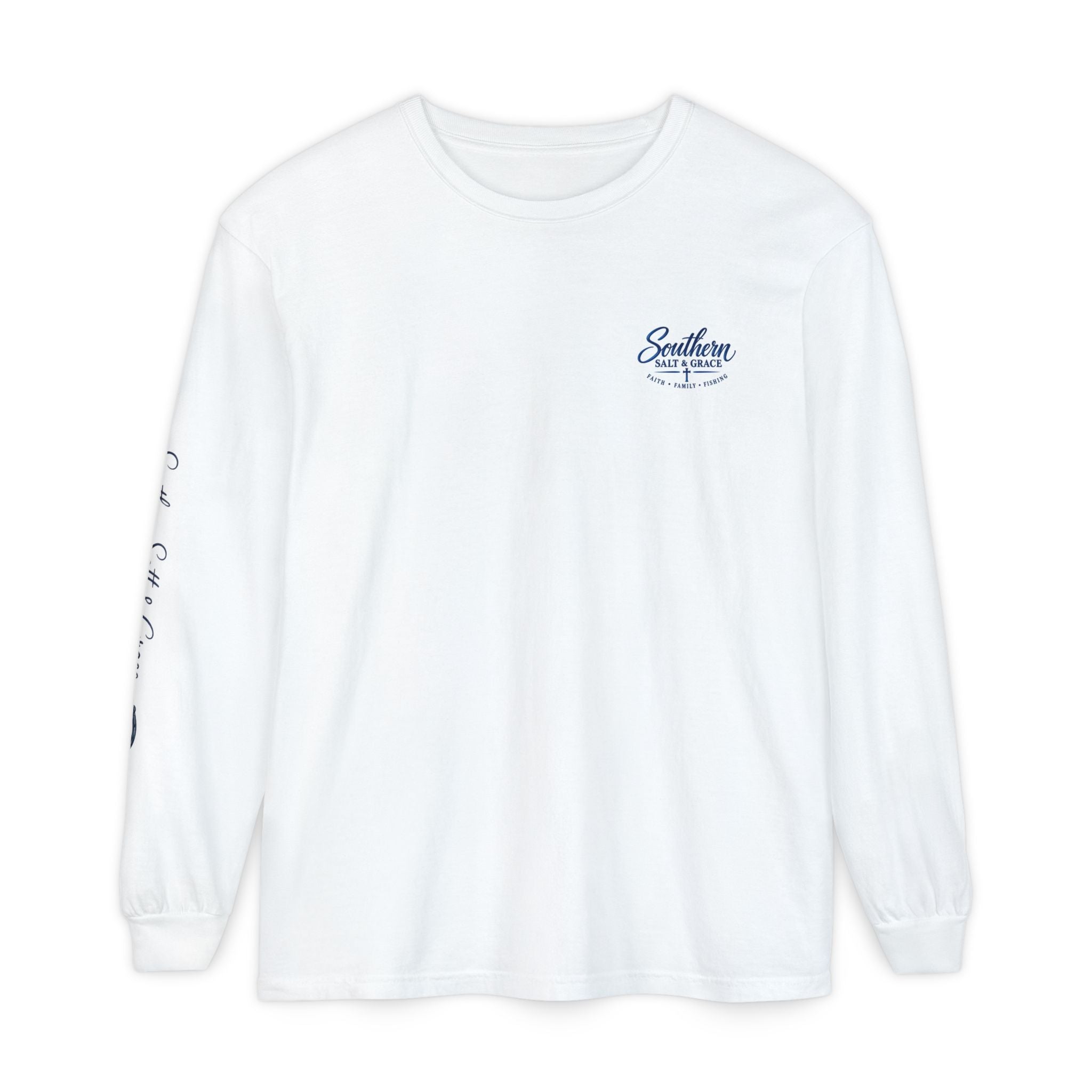 Unisex Garment-dyed Long Sleeve T-Shirt