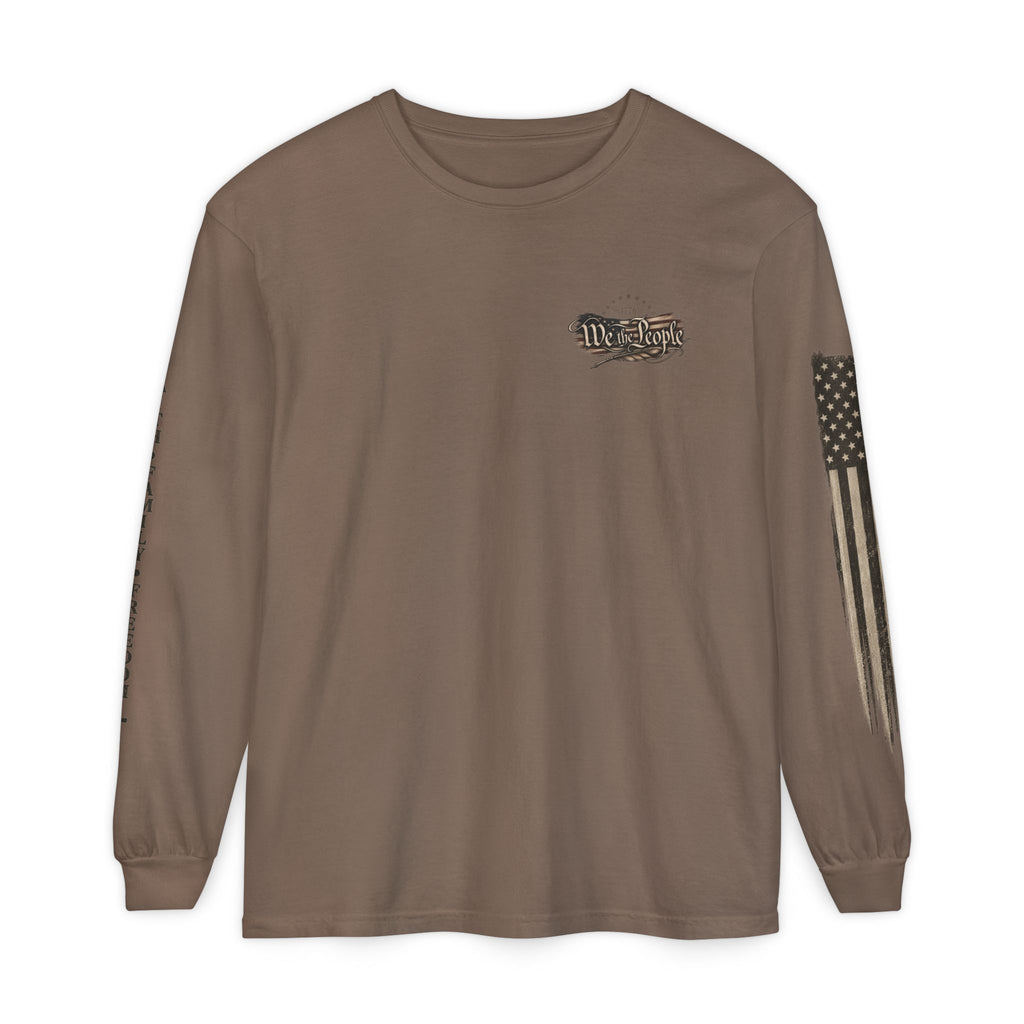 Southern Salt & Grace Flag Long Sleeve Tee