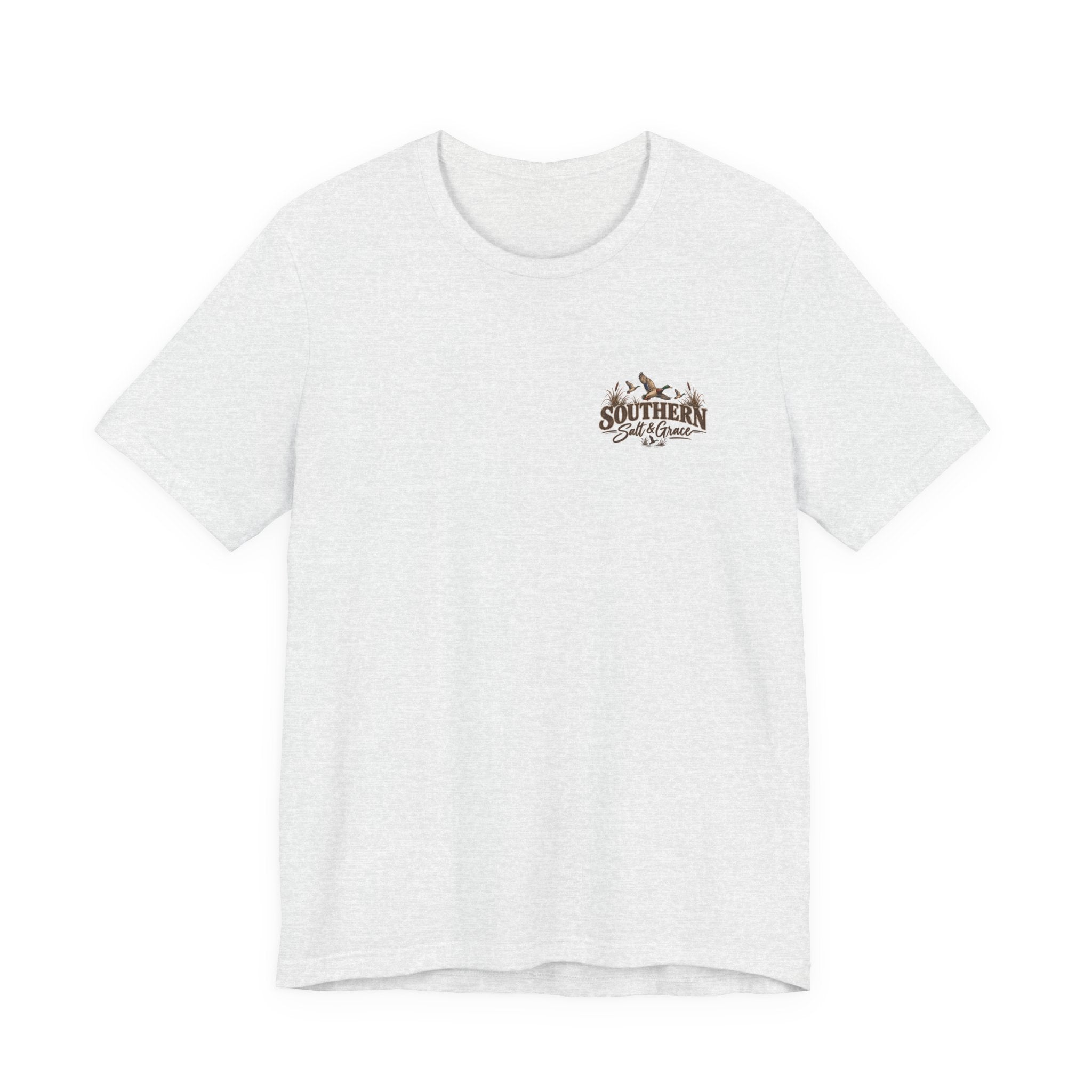 Marsh mornings yellow lab short sleeve