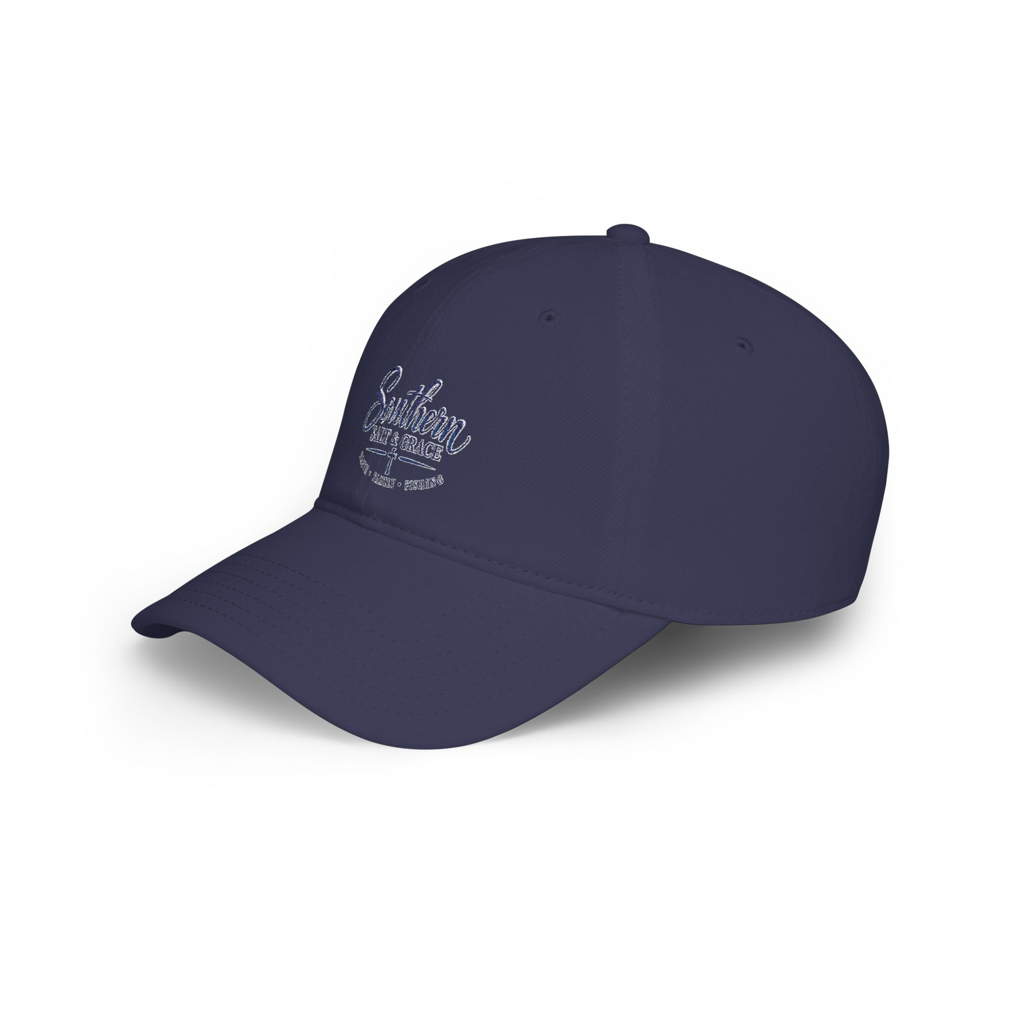 Southern Salt & Grace Embroidered Cap — Low Profile Baseball Hat