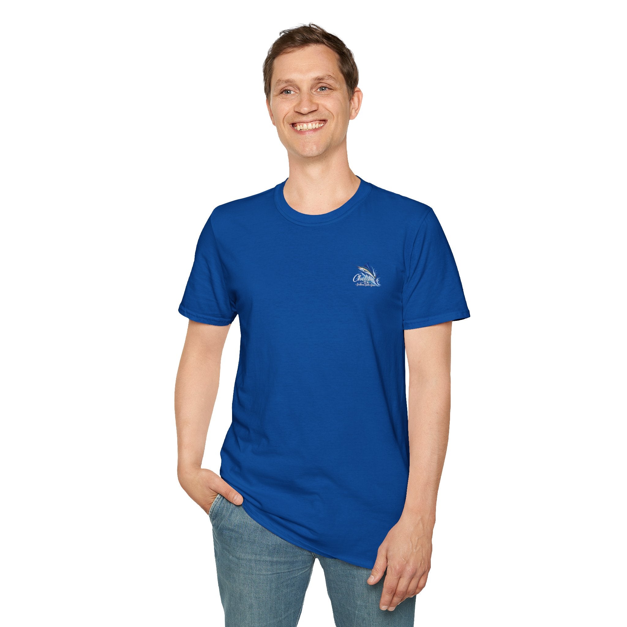 Marlin Coastal T-Shirt — Charleston Beach Vibes