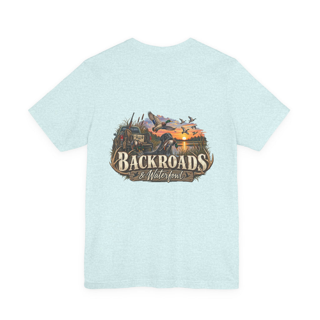 Waterfowl black lab short sleeve