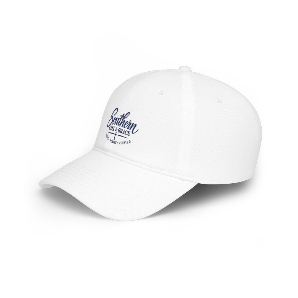 Southern Salt & Grace Embroidered Cap — Low Profile Baseball Hat