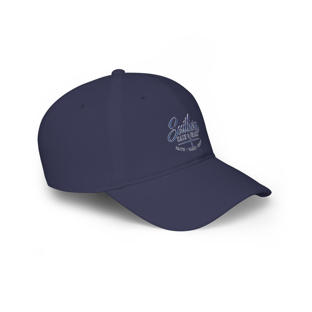 Southern Salt & Grace Embroidered Cap — Low Profile Baseball Hat