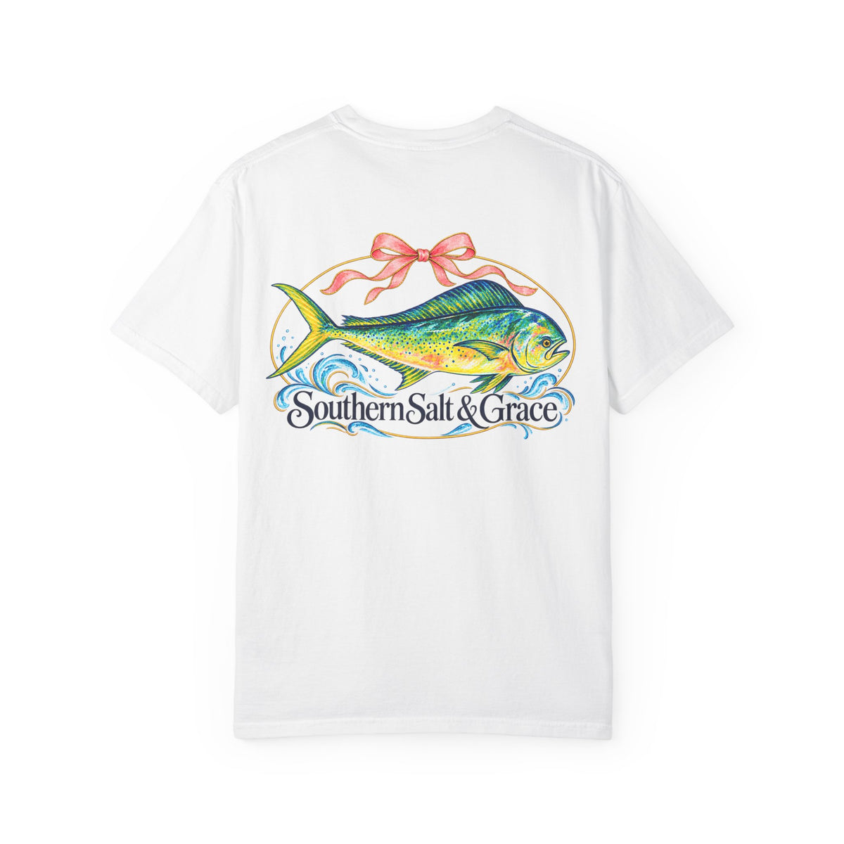 Mahi Mahi Gift Tee — "Southern Salt & Grace" Graphic T-Shirt