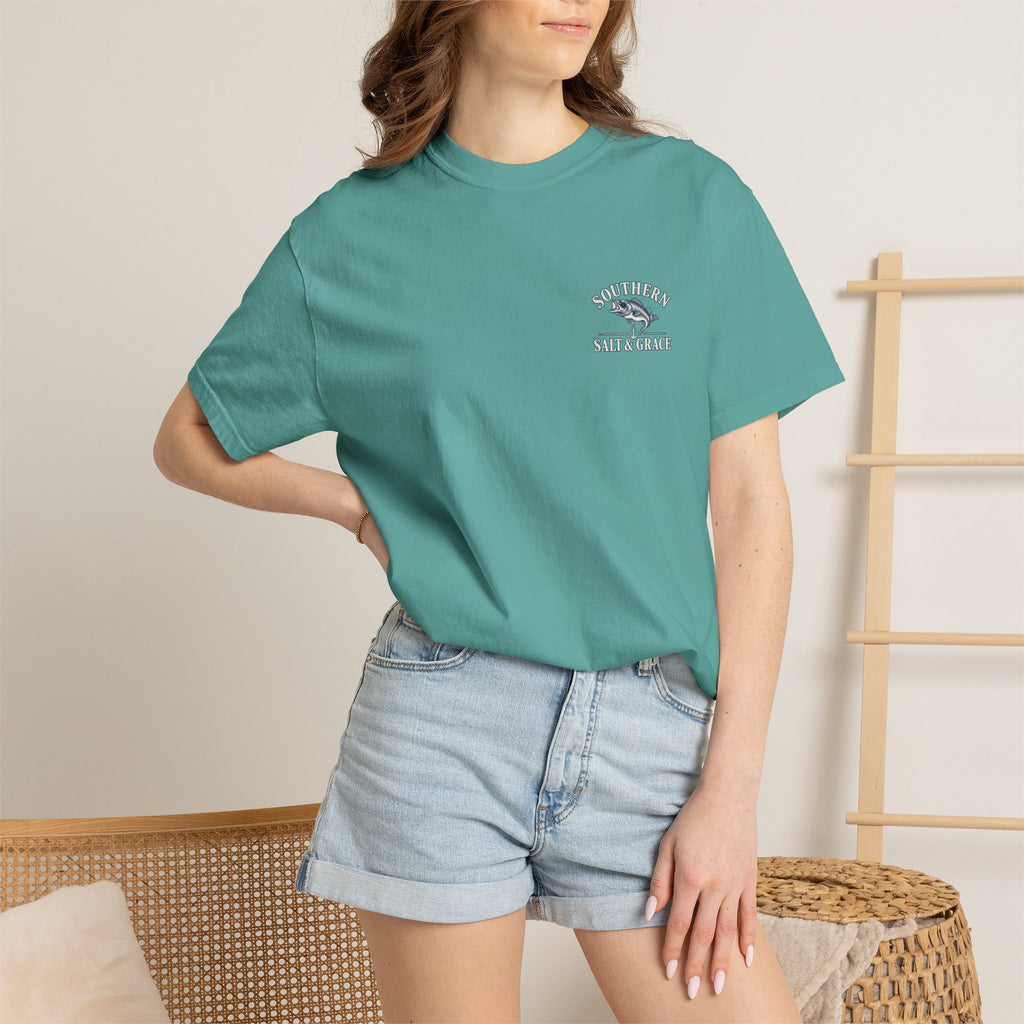Southern salt and Grace fish t-shirt
