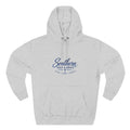 Southern Salt & Grace Hoodie — Coastal Fishing Graphic Fleece Pullover