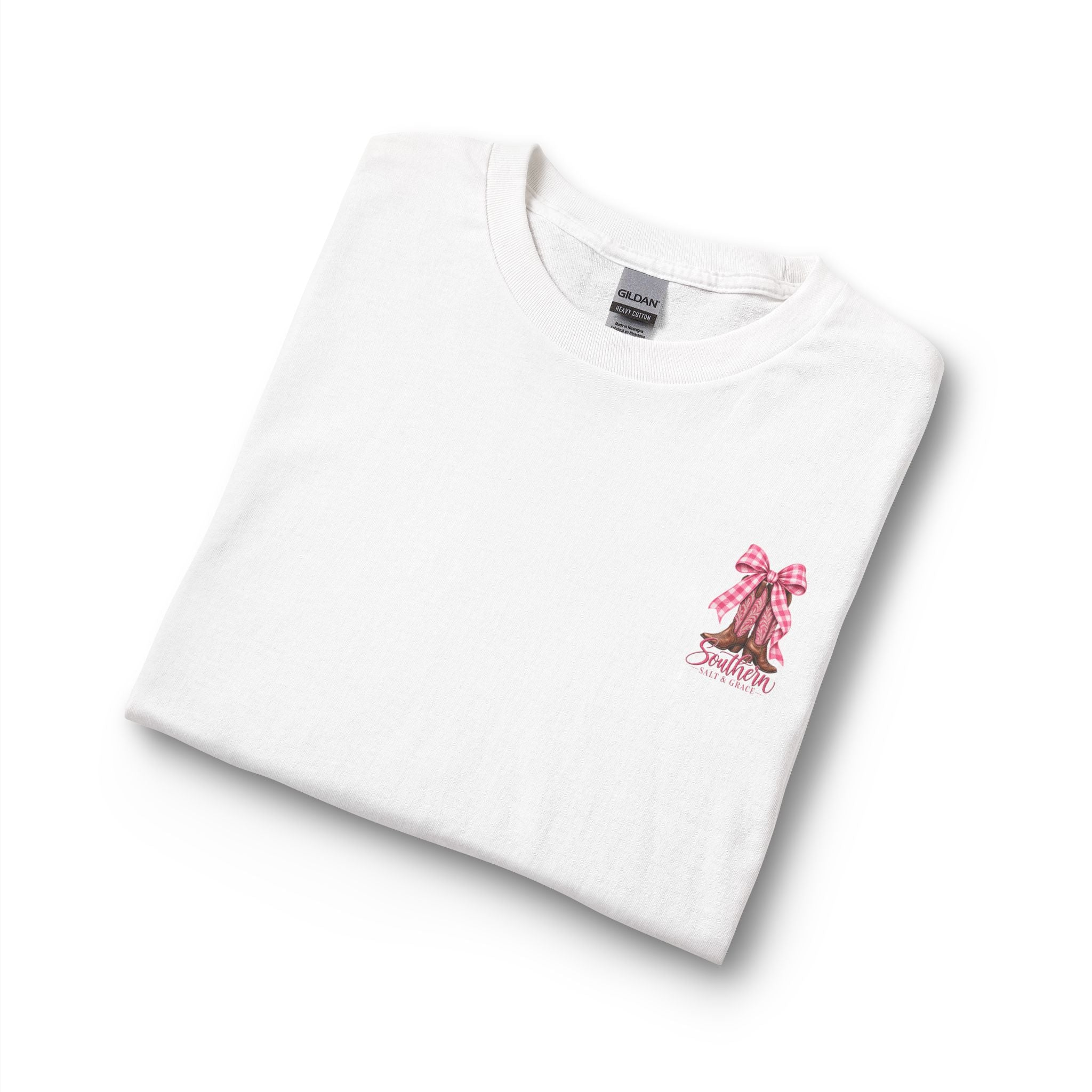 Boots Season Y'all Long Sleeve Tee — Pink Cowgirl Western Shirt