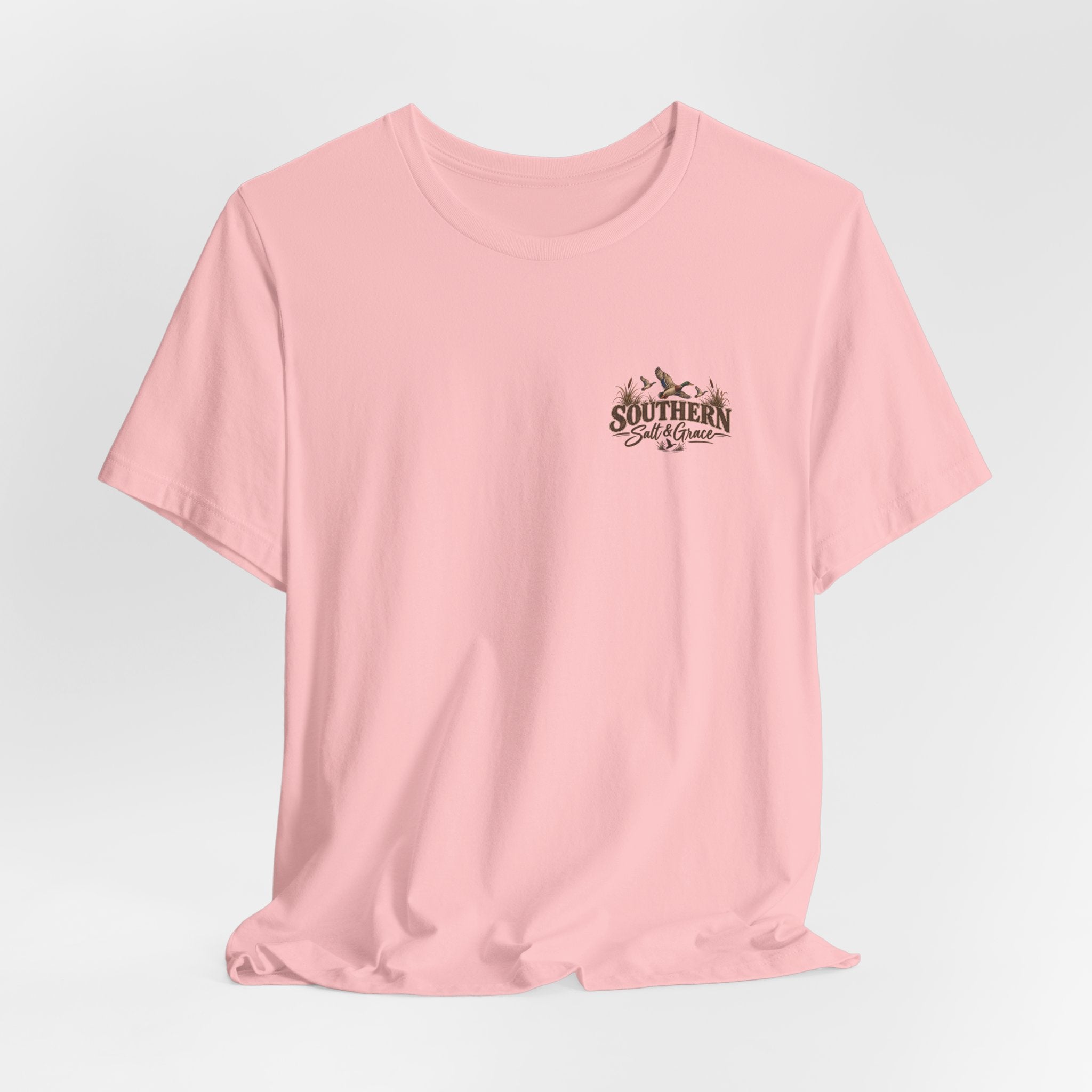 Marsh mornings yellow lab short sleeve