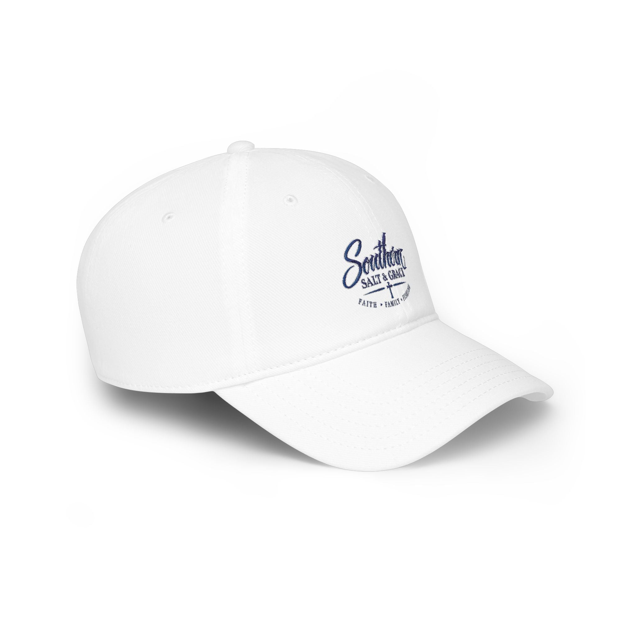 Southern Salt & Grace Embroidered Cap — Low Profile Baseball Hat