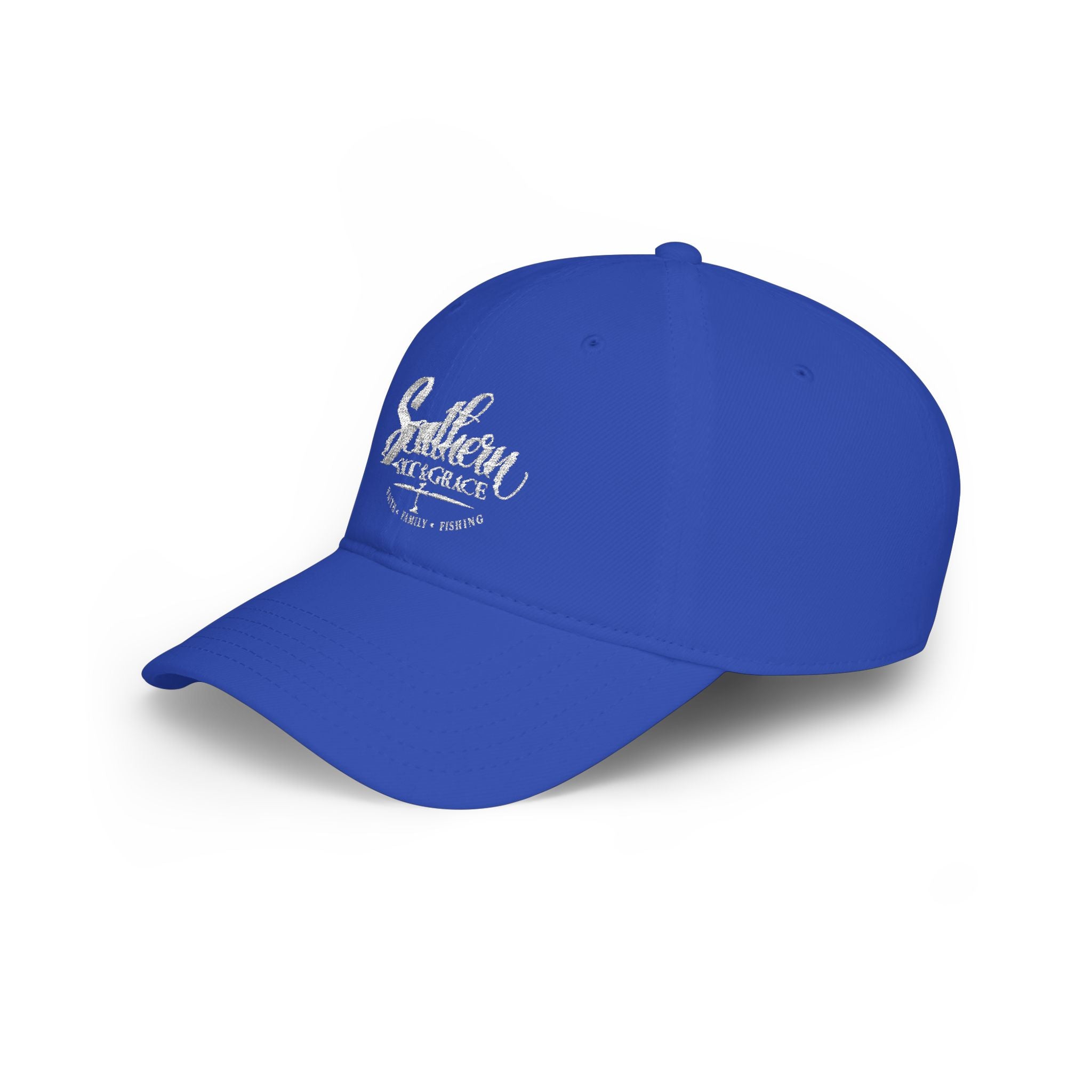 Southern Salt & Grace Low Profile Cap — Vintage Script Dad Hat
