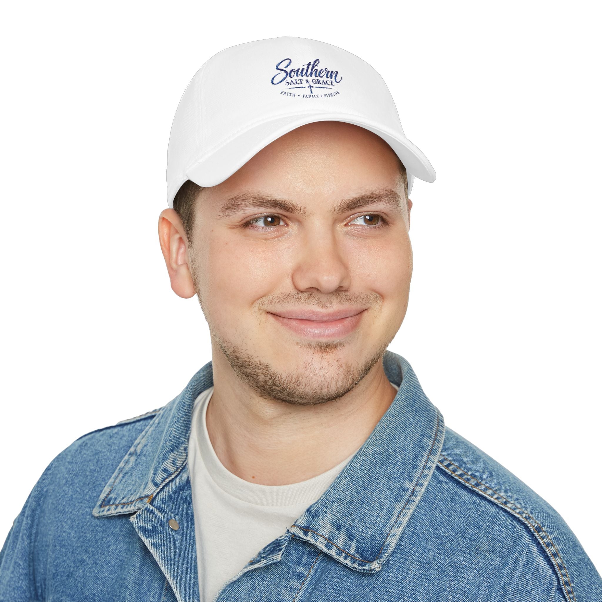 Southern Salt & Grace Embroidered Cap — Low Profile Baseball Hat