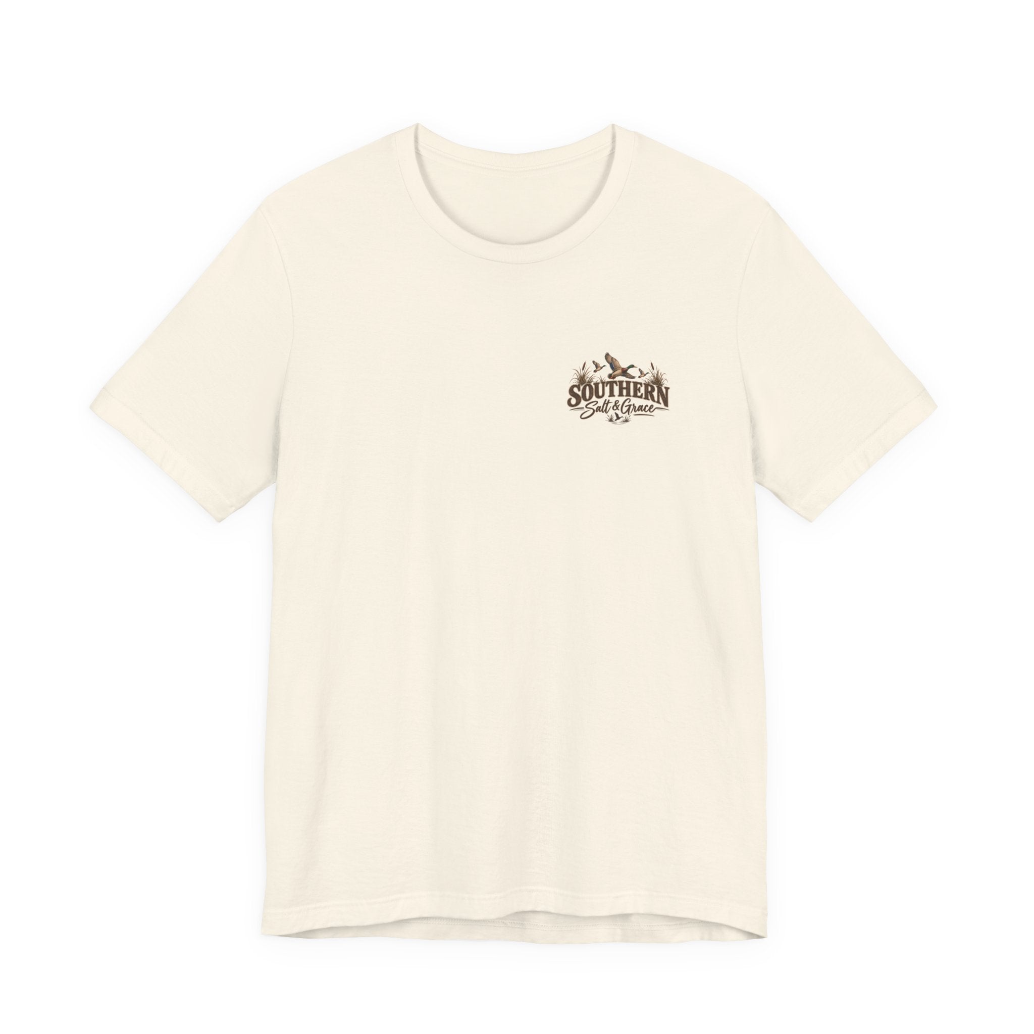 Marsh mornings yellow lab short sleeve