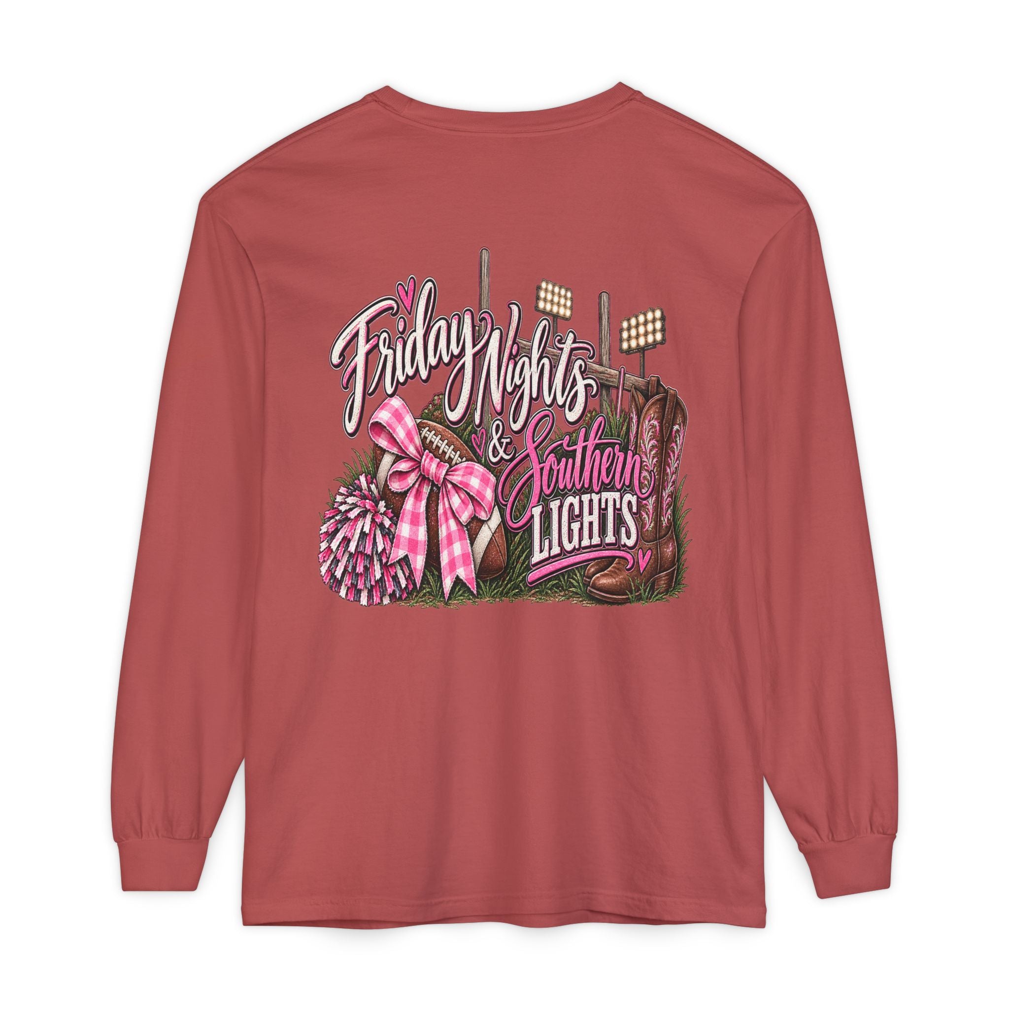Friday Nights & Southern Lights Long Sleeve Tee