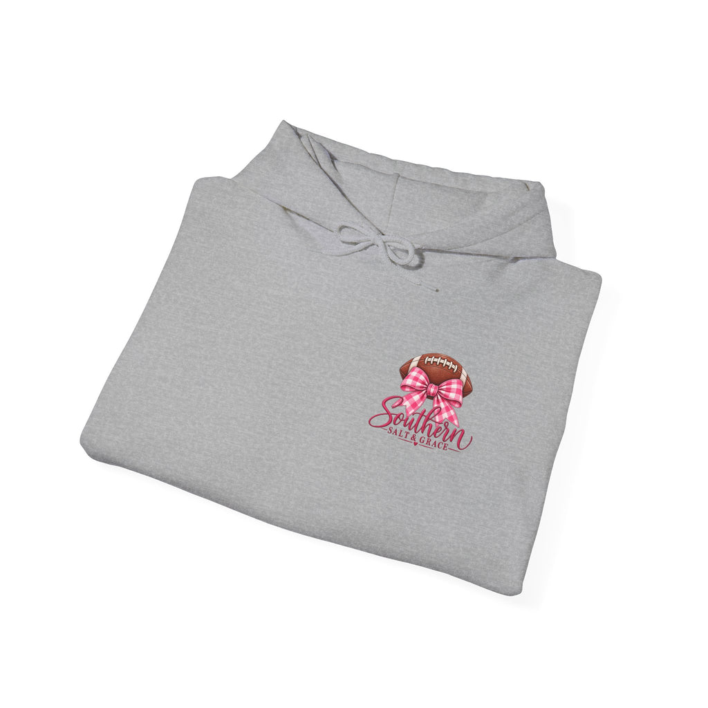 Southern Charm Fall Hoodie — "Touchdown & Sweet Tea" Cozy Autumn Sweatshirt