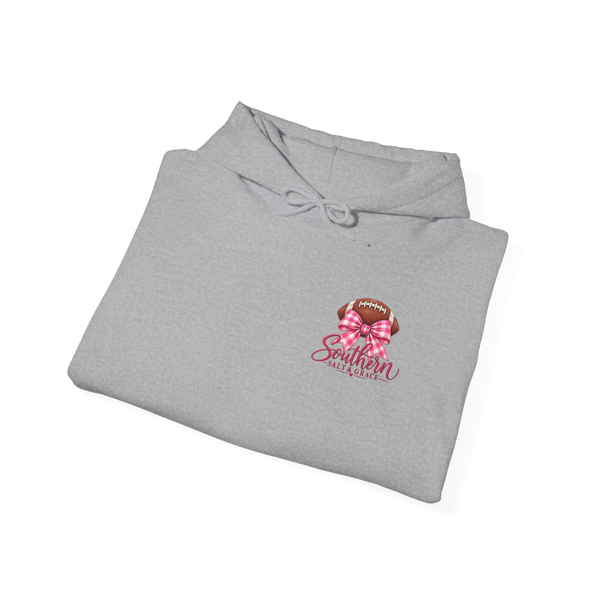 Southern Charm Fall Hoodie — "Touchdown & Sweet Tea" Cozy Autumn Sweatshirt