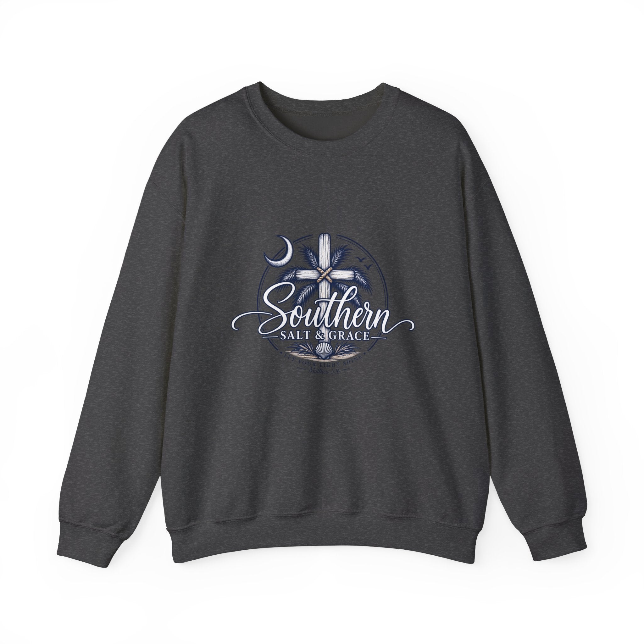 Southern Salt & Breeze Crewneck Sweatshirt — Coastal Palm Beach Vibes