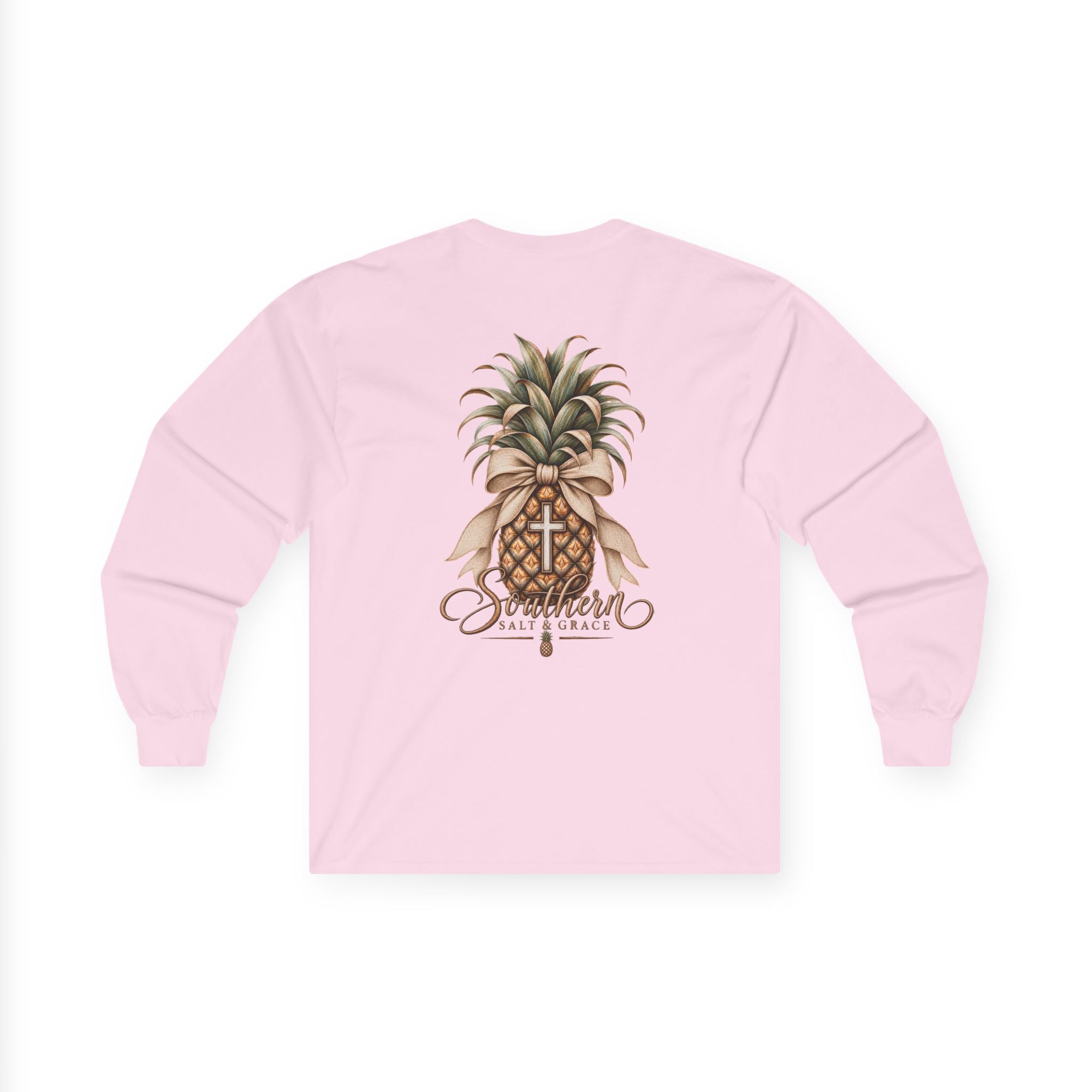 Pineapple Cross Long Sleeve Tee — Southern Island Vibes
