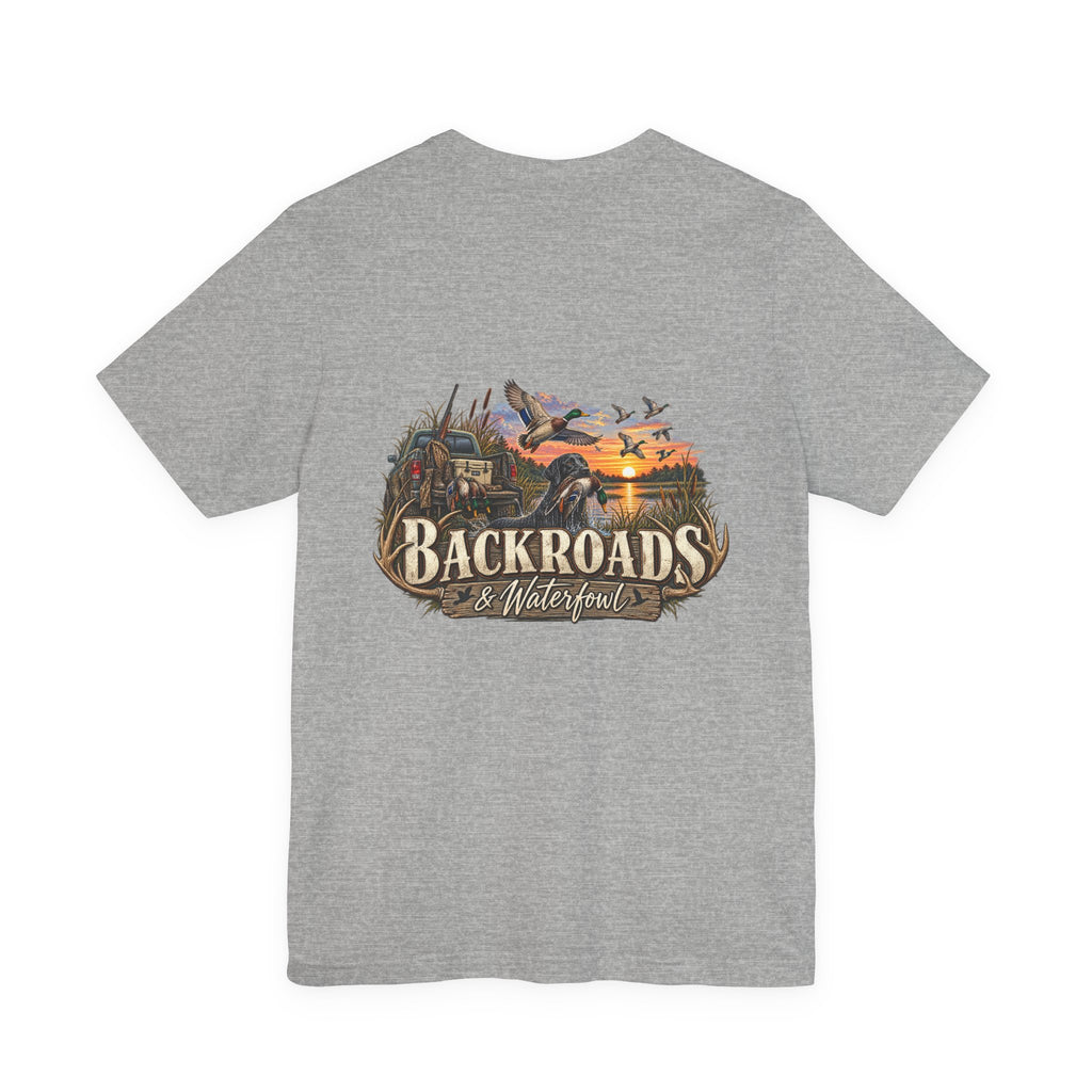 Waterfowl black lab short sleeve