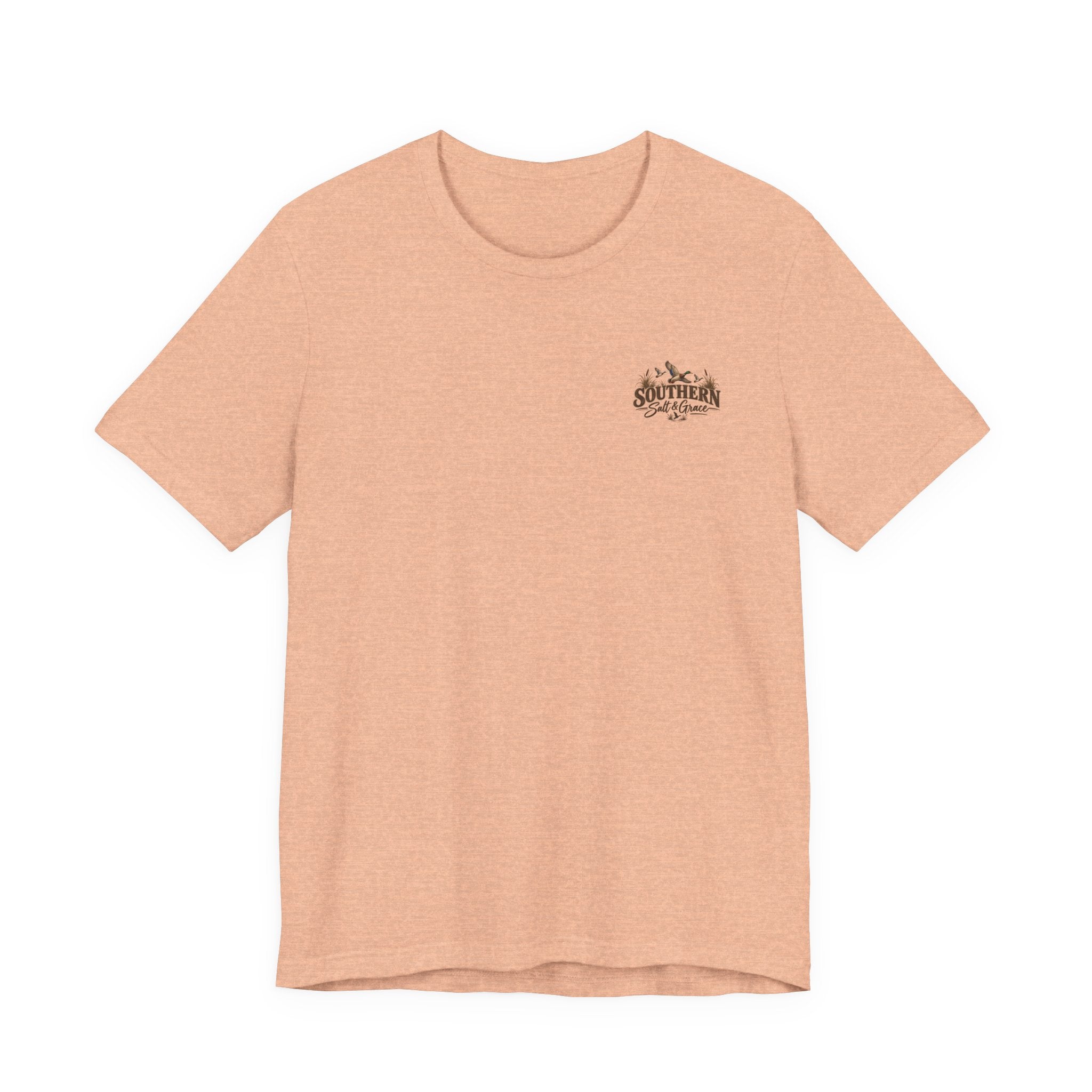 Backroads & Waterfowl Tee — Outdoor Hunting Duck Sunset Graphic T-Shirt