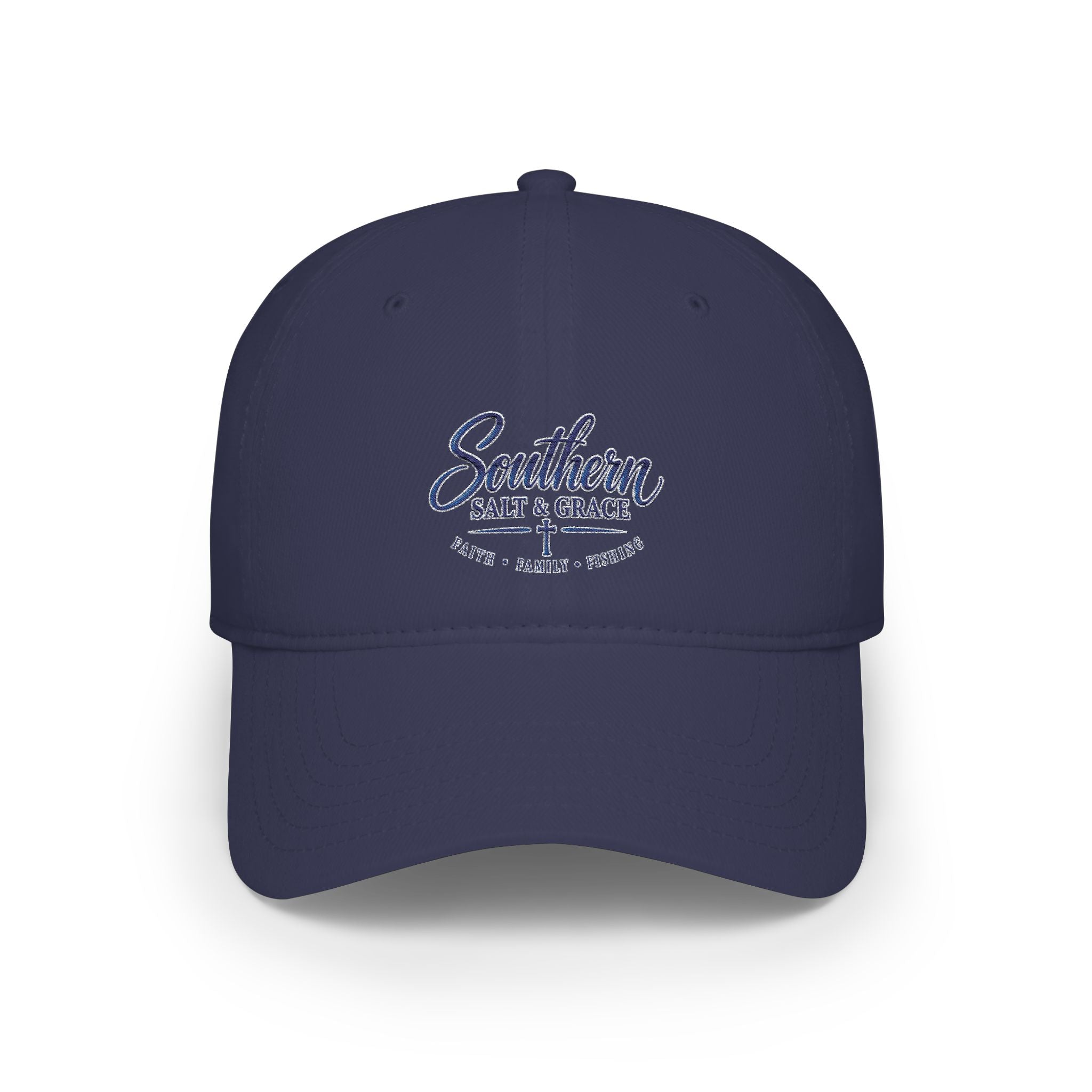 Southern Salt & Grace Embroidered Cap — Low Profile Baseball Hat