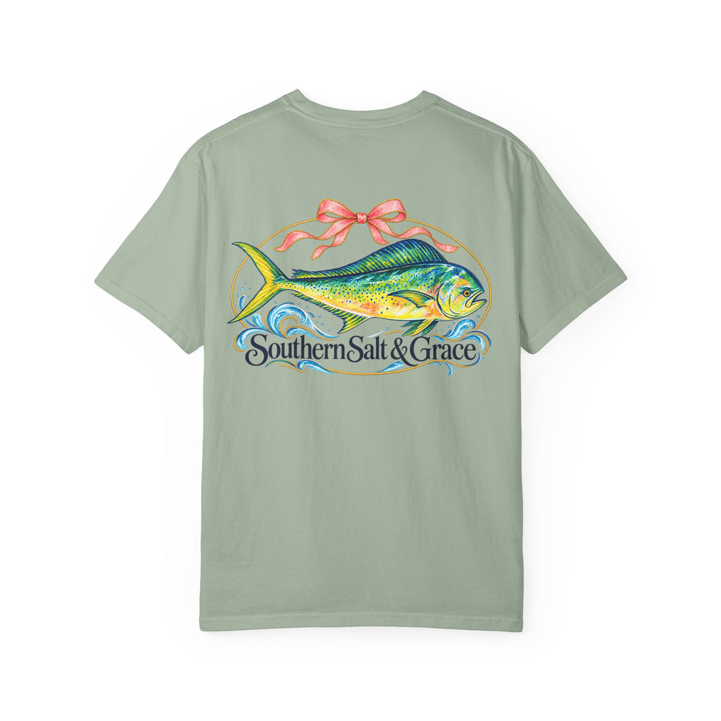 Mahi Mahi Gift Tee — "Southern Salt & Grace" Graphic T-Shirt