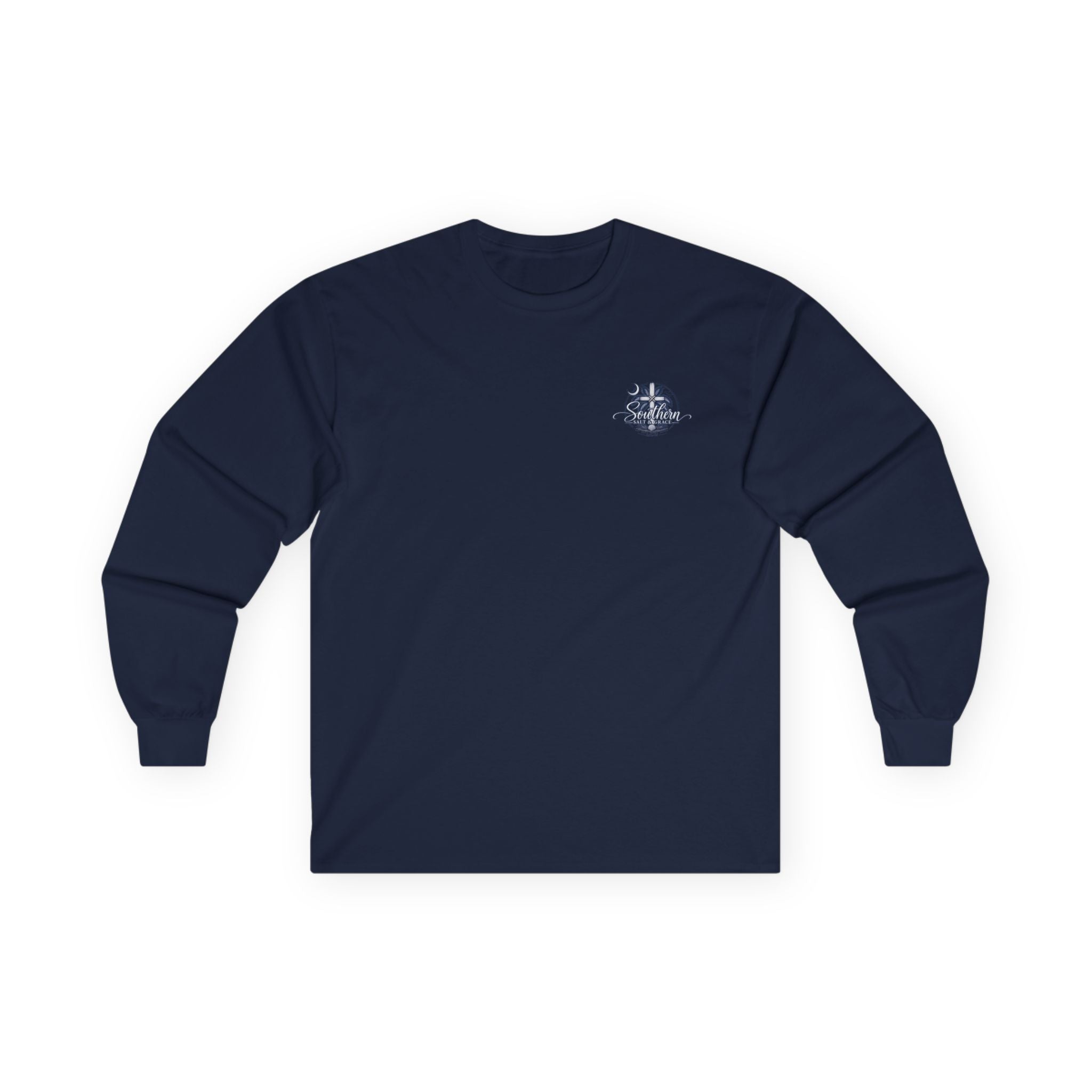 'Destiny' Nautical Compass Long Sleeve Tee — Coastal Christian Graphic