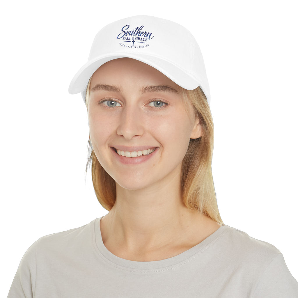Southern Salt & Grace Embroidered Cap — Low Profile Baseball Hat